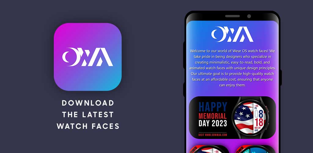 Oowwaa Mobile Watch Face
