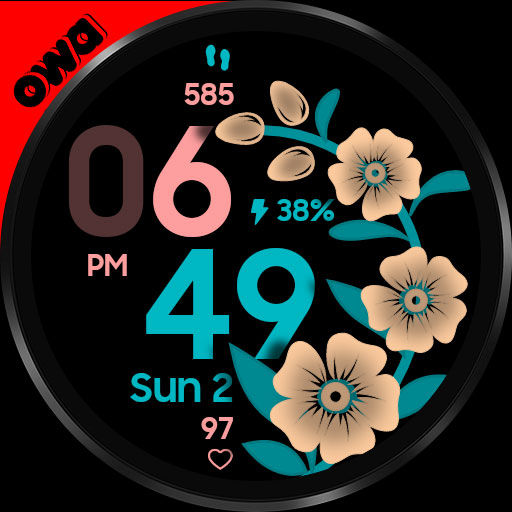 Floral Blossom Watch Face