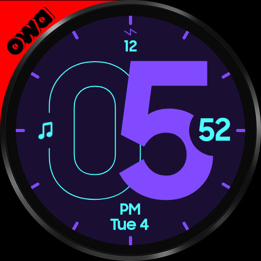 Big Hour Watch Face 029